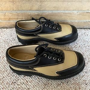 John Fluevog Seventh Heaven Angels - Black/Beige